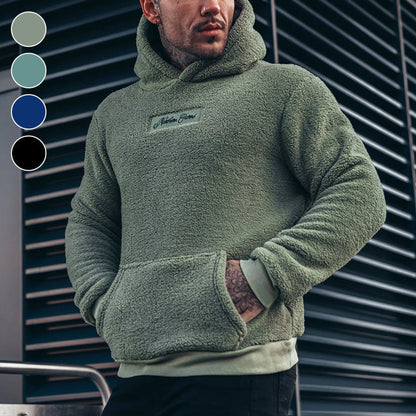 Felix – Herren Plüsch Kapuzenpullover