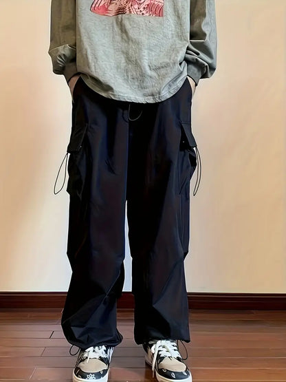 Lennox – Cargo-Baggyhose mit Klappentaschen