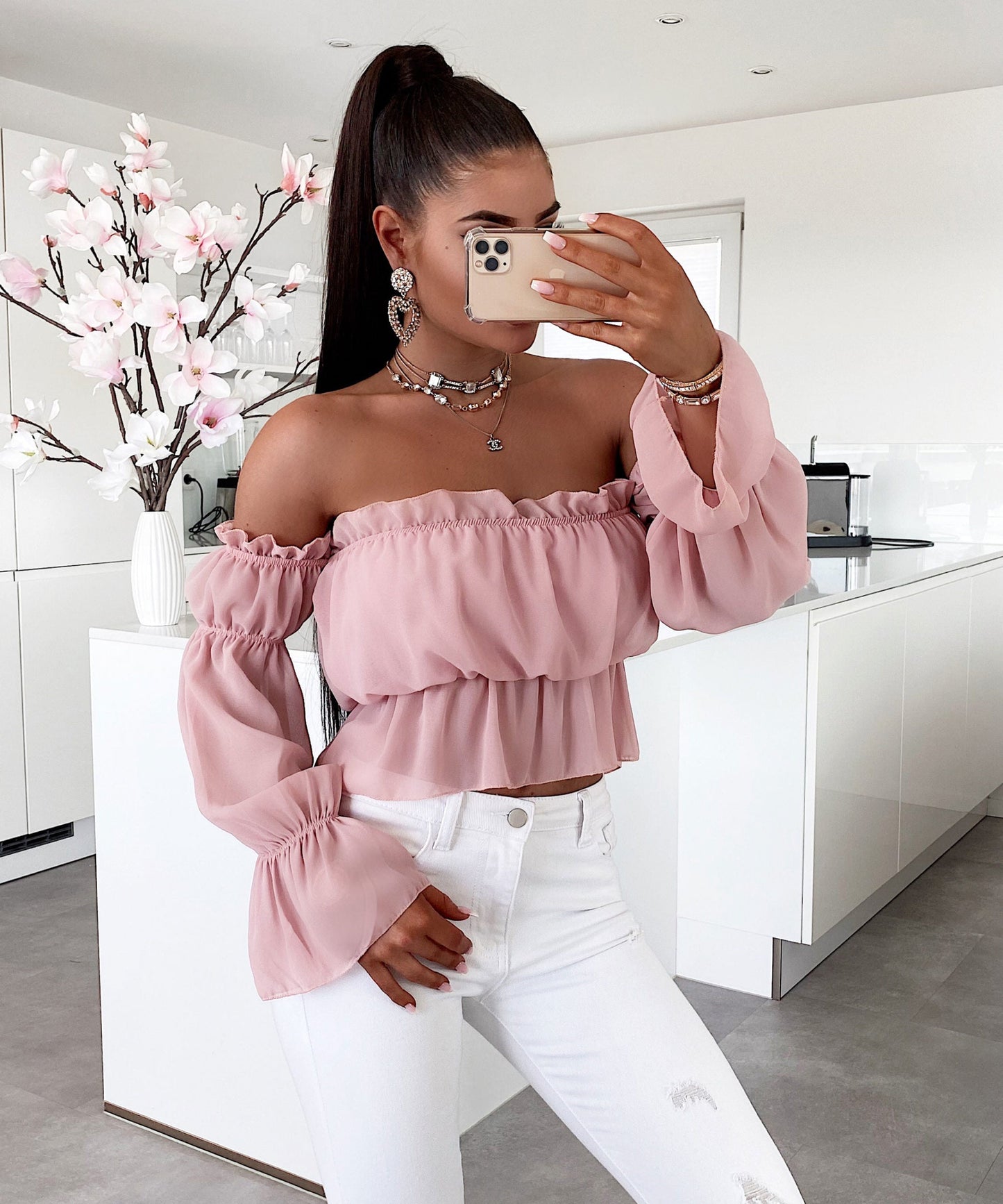 Luna Rosa Crop Top – Leicht und lässig für den Sommer