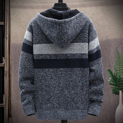 Leon – Langarm Strickjacke für Herren