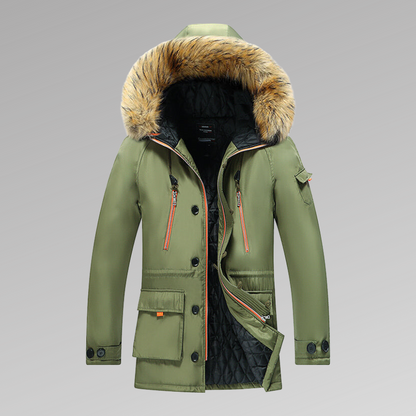 Tore – Premium-Winterjacke mit Kunstpelzkragen