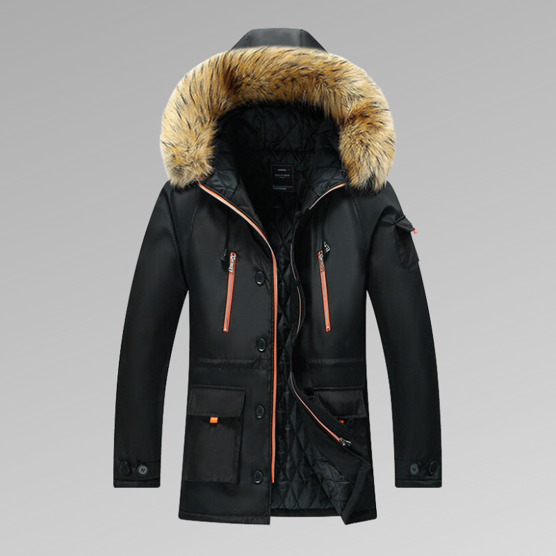 Tore – Premium-Winterjacke mit Kunstpelzkragen