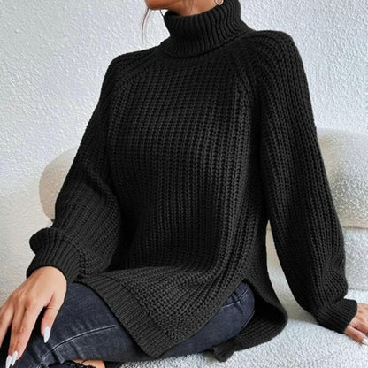 Isabella | Eleganter Rollkragenpullover aus Baumwolle