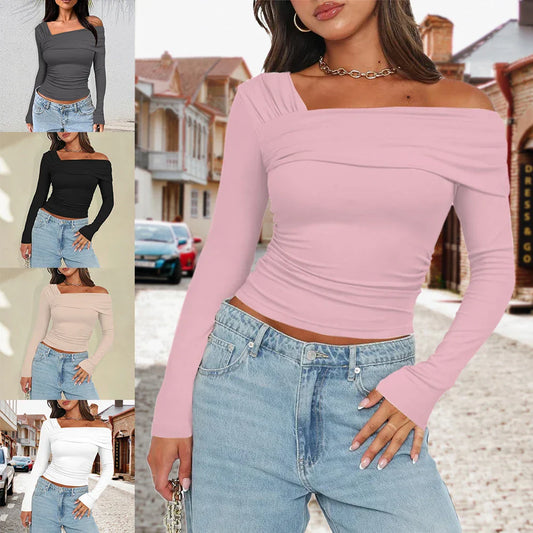 Ella Off-Shoulder Top – Verführerischer Charme in einem Top