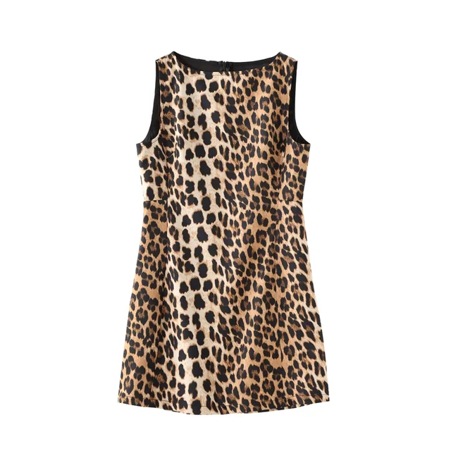 Zara – Kurzärmeliges Leopardenmuster-Top