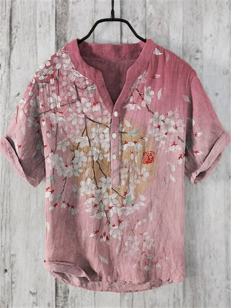 Ren – Japanisches Vintage Kurzarmhemd