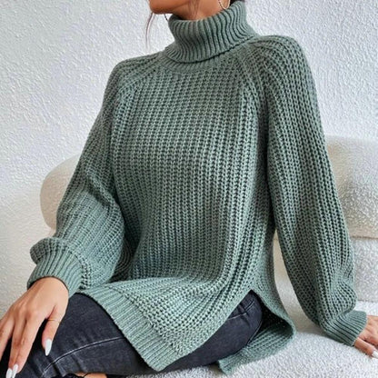 Isabella | Eleganter Rollkragenpullover aus Baumwolle